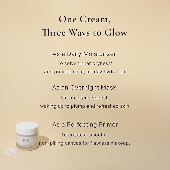 Hydrating Gel Cream | Lightweight Vegan Moisturizer for Sensitive, Blemish-Prone Skin | Plant Mucin (Snail Alternative) for a Healthy Glow | Fast-Absorbing & Non-Greasy, 2.36oz