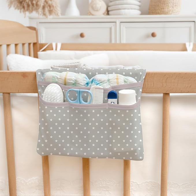 HAMUR Baby Diaper Bag Organizer – Travel-Friendly, Compact & Foldable | Stroller Pouch for Newborn Essentials – Must-Have for Boys & Girls Fox)