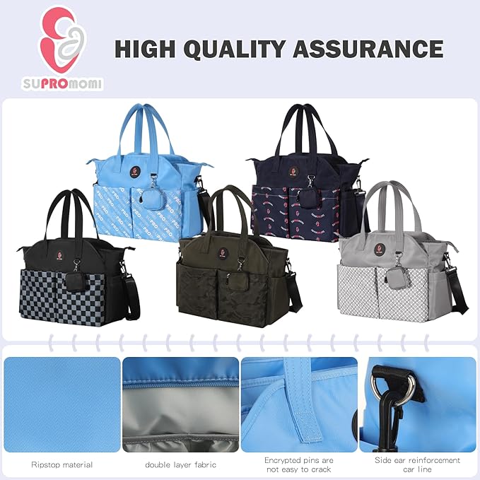 Diaper Bag Tote: Large Tote Baby Bag Boy Diaper Bag Stylish Girl Diaper Bag,Shoulder Mommy Bag