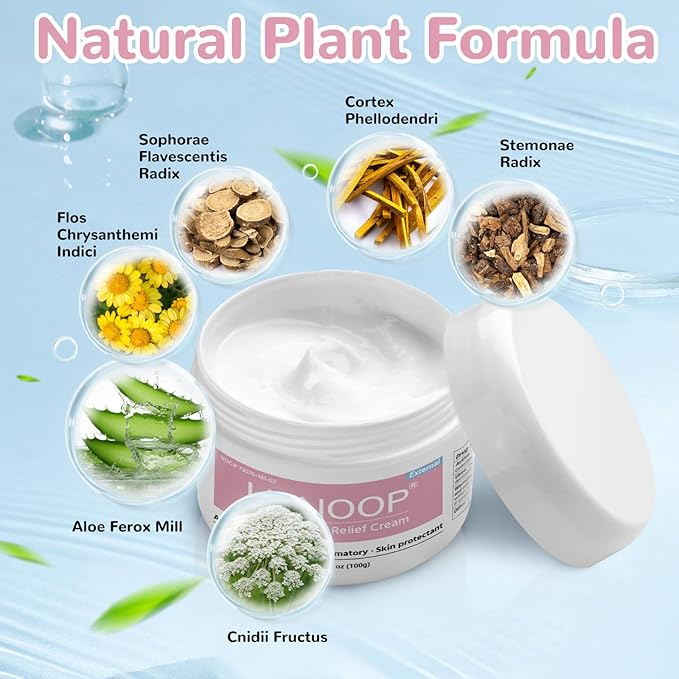 Baby Eczema Relief Cream, All-Natural Herbal Formula for Safe, Soothing Skin Protection Against Rashes, Dryness, Redness, and Itchiness, 3.53oz