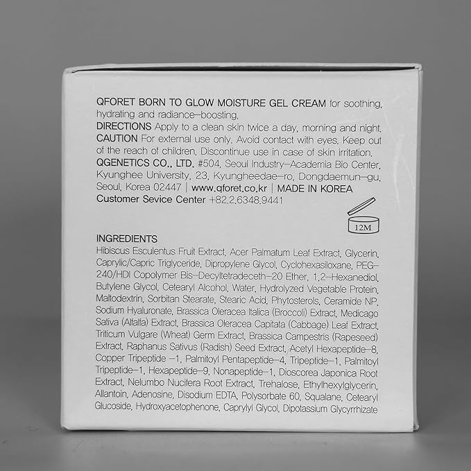 Hydrating Gel Cream | Lightweight Vegan Moisturizer for Sensitive, Blemish-Prone Skin | Plant Mucin (Snail Alternative) for a Healthy Glow | Fast-Absorbing & Non-Greasy, 2.36oz