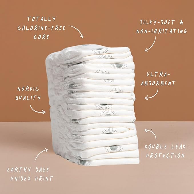 Joonya Pull-Up Pants Baby Diapers, Size 6 XXL (33+ lb) - 1 Bag of 21 - NonToxic, Eco-Friendly, Ultra Slim, Overnight Use - Made in Denmark