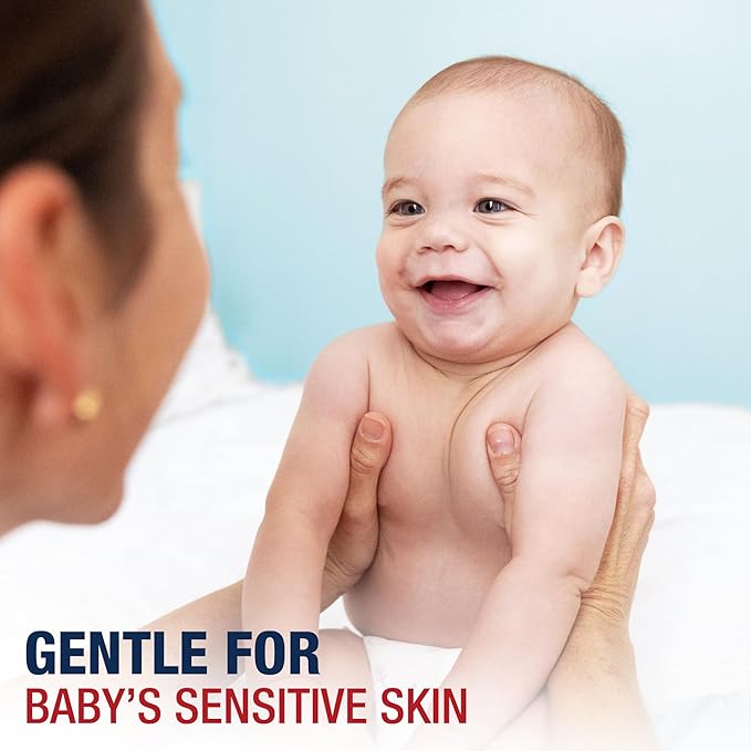 Aquaphor Baby Skin Care Essentials Gift Set with Baby Wash and Shampoo (16.9 Fl Oz) + Healing Ointment for Chapped Skin and Drool Rash (7Oz) + Diaper Rash Cream (3.5Oz), Hypoallergenic