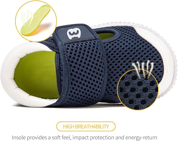 BMCiTYBM Baby Shoes Boy Girl Infant Sneakers Non-Slip First Walkers 6 9 12 18 24 Months