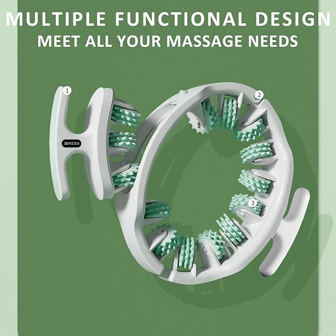 Anti Cellulite Massager, Deep Tissue Push-Pull Tool | Cellulite Roller for Legs, Tool for Sore Arms, Legs, Stomach & Buttocks | Athletes Recovery & Body Sculpting (#1)