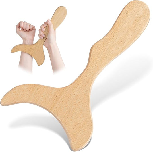Wood Therapy Massage Tools, Wooden Lymphatic Drainage Massager, Body Sculpting Tools, Wood Therapy Tools for Cellulite Reduction, Muscle Tension Relief, Body Contouring and Shape Enhancement