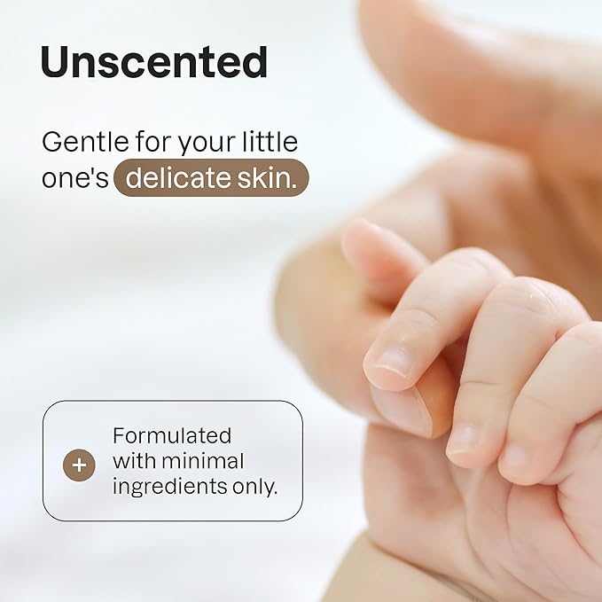 ATTITUDE Baby Laundry Detergent Liquid, EWG Verified, Safe for Baby Clothes, Infant, Newborn, Vegan, Naturally Derived Washing Soap, HE Compatible,