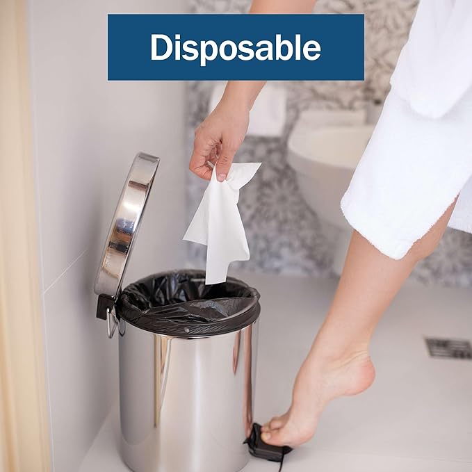 Dry Wipes for Adults - Case of 800 Unscented Disposable Washcloths - 10" x 13" Non Woven Wipes for Incontinence and Senior Care