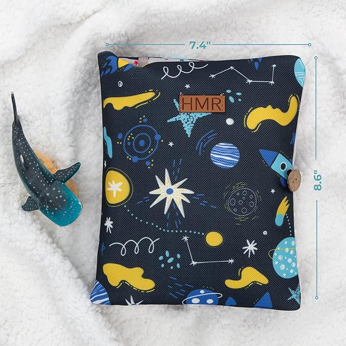 HAMUR Baby Diaper Bag Organizer – Travel-Friendly, Compact & Foldable | Stroller Pouch for Newborn Essentials – Must-Have for Boys & Girls (Space)