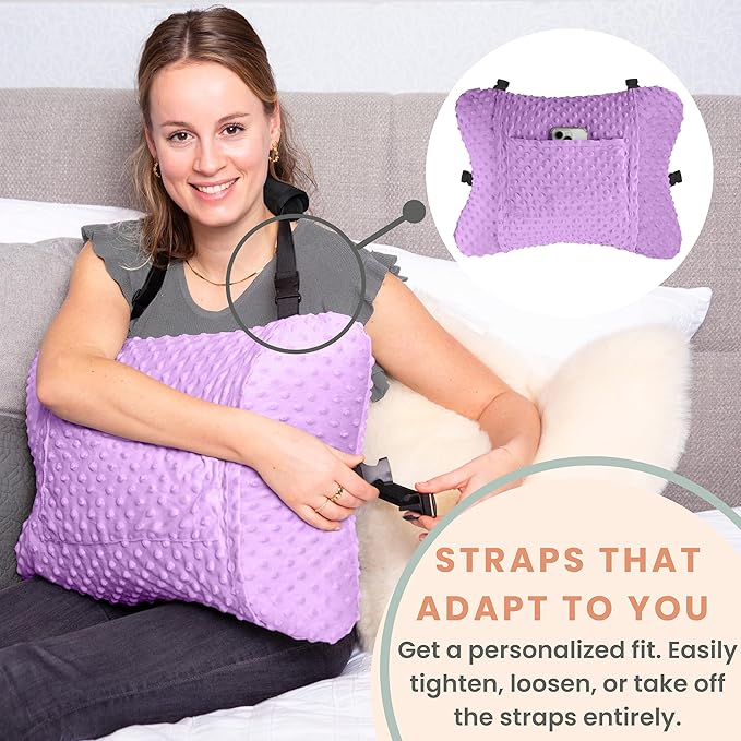 MOYOAMA Hysterectomy Pillow Post Surgery for Hysterectomy Recovery Must Haves- Surgery Pillow for Abdomen, Abdominal and C Section Recovery Supplies, Tummy Tuck and Abdominal Surgery Gifts