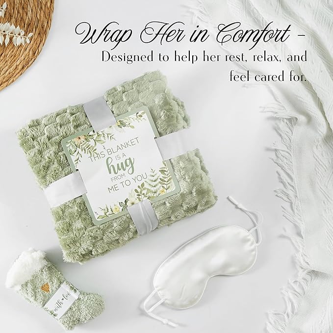 InnoBeta Personalized Gift Baskets for Women who Have Everything, Unique Gifts for Her on Birthdays, Christmas, Useful Self Care Package, N