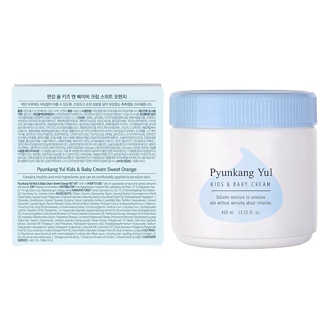 Pyunkang Yul PKY Kids & Baby Cream 400 milliliters (13.52 fluid ounces) / Moisturizer without worrying about irritation