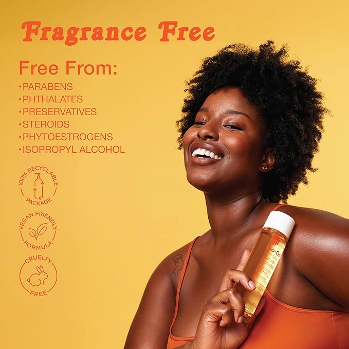 Bio-Oil Natural Skincare Oil, Serum for Scars and Stretch Marks, Face and Body Moisturizer for Dry Skin, Hair Oil, For All Skin Types, 6.7 Oz