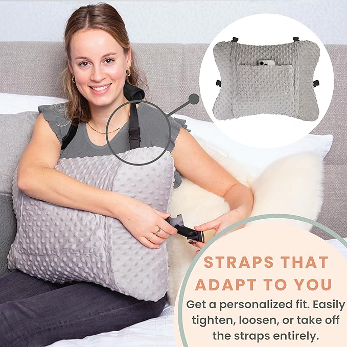 MOYOAMA Hysterectomy Pillow Post Surgery for Hysterectomy Recovery Must Haves- Surgery Pillow for Abdomen, Abdominal and C Section Recovery Supplies, Tummy Tuck and Abdominal Surgery Gifts