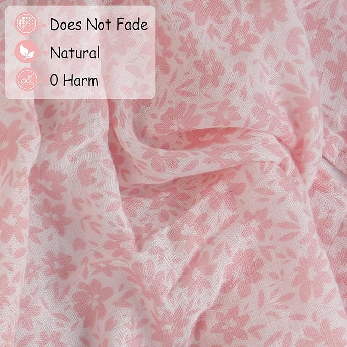 Softan 2 Pack Muslin Swaddle Blankets for Newborn, 36 x 40 inches Muslin Baby Receiving Blankets for Boys and Girls，Baby Newborn Gifts