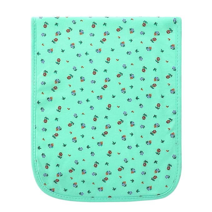 Hakochia Burp Cloths for Baby Boy & Girl Organic Cotton Large Unisex Burp Clothes Extra Absorbent Soft Neutral Burping Rags Spit Up Cloth Sets for Newborns 8 Pack (E)