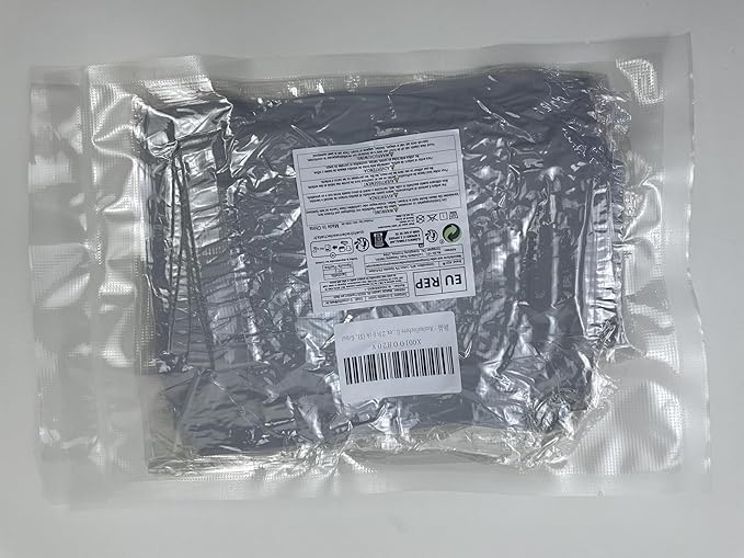 AQX Adult Leakproof Underwear for Incontinence, Washable Low Noise Reusable Adult Diaper Cover, Grey Plastic Pants Cover Unisex 2Pcs