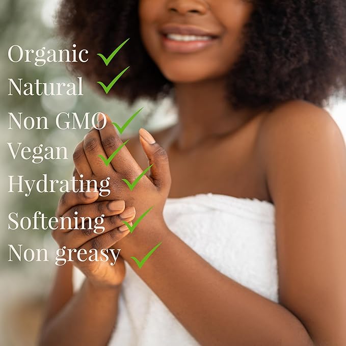 Organic Baby Powder Scented Cocoa, Kokum & Shea Butters Rich Body Lotion With Hyaluronic Acid & Vitamin E