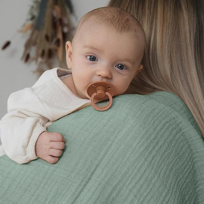 JELLYMONI Muslin Swaddle Blankets for Unisex, 3 Pack Newborn Receiving Blanket, Large 47 x 47 inches Soft Breathable Muslin Baby Blanket for Newborn Boys & Girl