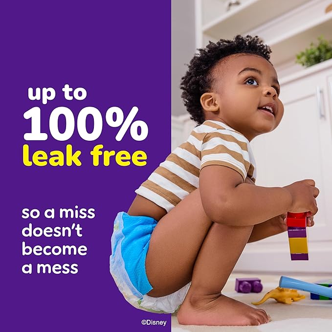 Pull-Ups Boys' Potty Training Pants, Size 4T-5T Training Underwear (38-50 lbs), 56 Count