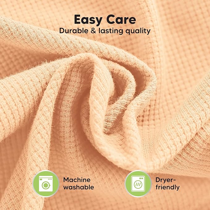 3-Pack Organic Swaddles for Newborns, Baby Sleep Sacks 0-3 Months - Baby Swaddle Wrap, Newborn Wearable Blanket, Infant Sleep Sack for Girls, Boys, Soft & Snug, Large Hook & Loop Closure (Salmon)