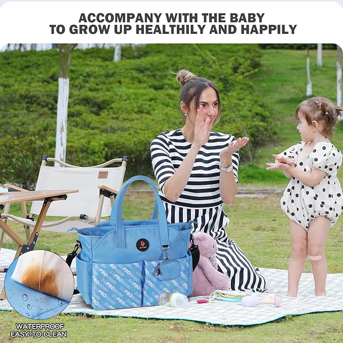 Diaper Bag Tote: Large Tote Baby Bag Boy Diaper Bag Stylish Girl Diaper Bag,Shoulder Mommy Bag