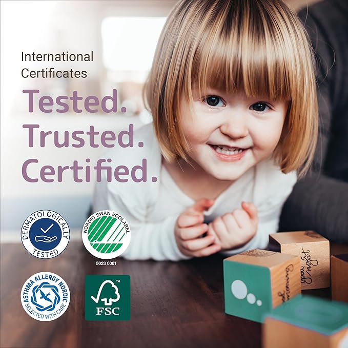 Bambo Nature Hypoallergenic Baby Diapers, Eco-Labelled Sustainable Diapers, Enhanced Leakage Protection, Totally Chlorine-free, Skin Friendly, and Super Absorbent - Size 2 (32 Count)