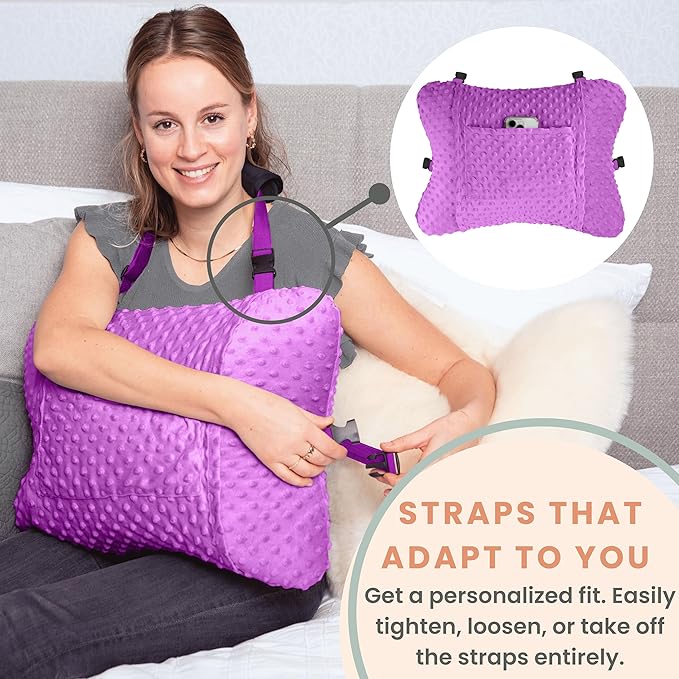 MOYOAMA Hysterectomy Pillow Post Surgery for Hysterectomy Recovery Must Haves- Surgery Pillow for Abdomen, Abdominal and C Section Recovery Supplies, Tummy Tuck and Abdominal Surgery Gifts