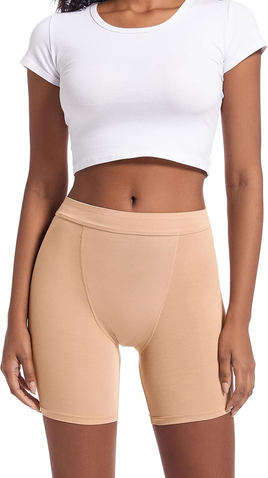 Goat Union Period Underwear 5” Boy shorts/Boxer Briefs, High Waist/Heavy Flow w/Organic Cotton Lining