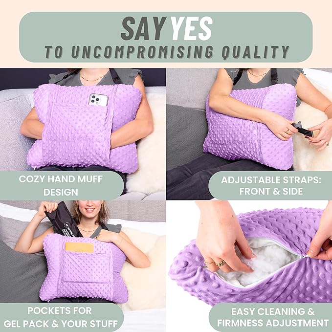 MOYOAMA Hysterectomy Pillow Post Surgery for Hysterectomy Recovery Must Haves- Surgery Pillow for Abdomen, Abdominal and C Section Recovery Supplies, Tummy Tuck and Abdominal Surgery Gifts