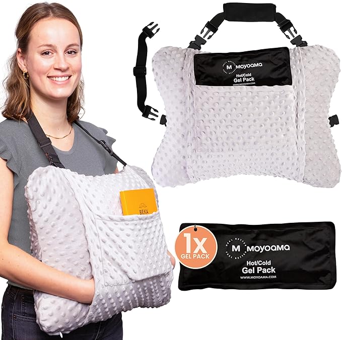 MOYOAMA Hysterectomy Pillow Post Surgery for Hysterectomy Recovery Must Haves- Surgery Pillow for Abdomen, Abdominal and C Section Recovery Supplies, Tummy Tuck and Abdominal Surgery Gifts