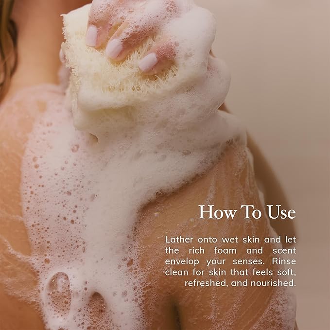 Deep Steep Super Lather Body Wash, Orange, 17 oz – Hydrating Shower Gel with Hyaluronic Acid, Manuka Honey, & Orange Essential Oil – Vegan, Clean Beauty, Clean & Refreshed Skin