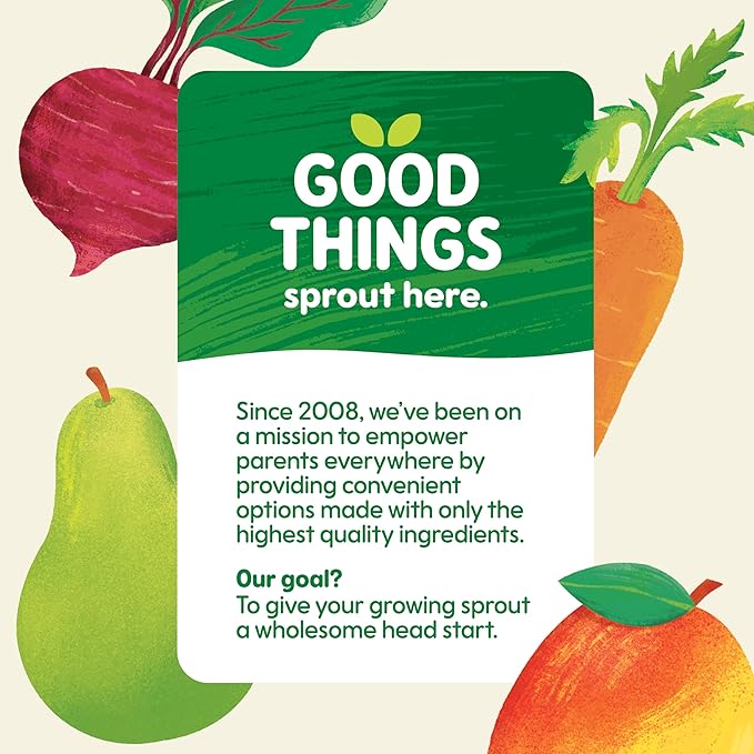 Sprout Organic Baby Food, Stage 4 Toddler Snacks, Blueberry Apple Wafflez, Single Serve Waffles 5 Count(Pack of 10)