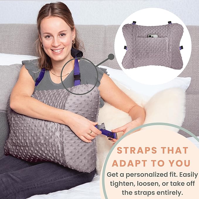 MOYOAMA Hysterectomy Pillow Post Surgery for Hysterectomy Recovery Must Haves- Surgery Pillow for Abdomen, Abdominal and C Section Recovery Supplies, Tummy Tuck and Abdominal Surgery Gifts