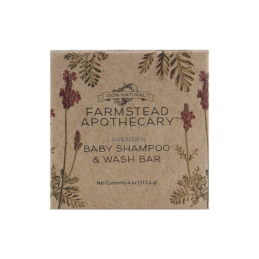 Farmstead Apothecary Baby Shampoo & Wash Bar 4.5 oz