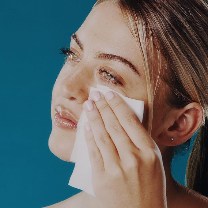 Dr. Wellness Gentle Cleansing Facial Wipes Variety Pack for All Skin Types, 30 Count (Pack of 4), Collagen