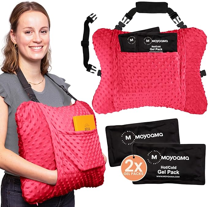 MOYOAMA Hysterectomy Pillow Post Surgery for Hysterectomy Recovery Must Haves- Surgery Pillow for Abdomen, Abdominal and C Section Recovery Supplies, Tummy Tuck and Abdominal Surgery Gifts