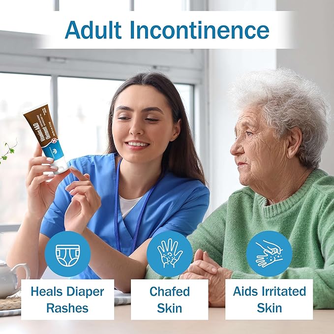 Vitamin A&D Ointment for Baby Diaper Rashes - 4 oz Tube, 2 Pack - A and D Ointment for Adults, Seniors, and Babies