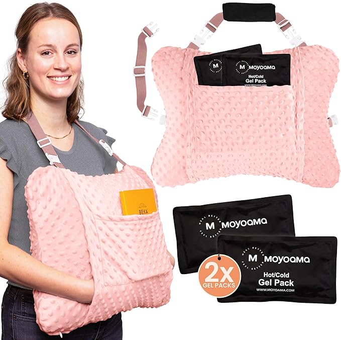 MOYOAMA Hysterectomy Pillow Post Surgery for Hysterectomy Recovery Must Haves- Surgery Pillow for Abdomen, Abdominal and C Section Recovery Supplies, Tummy Tuck and Abdominal Surgery Gifts