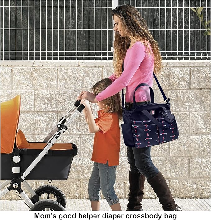 Diaper Bag Tote: Large Tote Baby Bag Boy Diaper Bag Stylish Girl Diaper Bag,Shoulder Mommy Bag