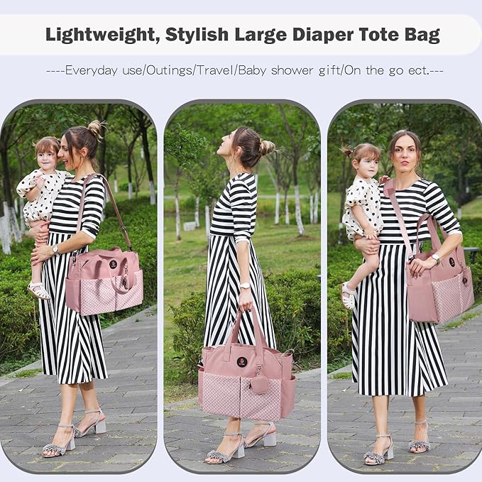 Diaper Bag Tote: Large Tote Baby Bag Boy Diaper Bag Stylish Girl Diaper Bag,Shoulder Mommy Bag