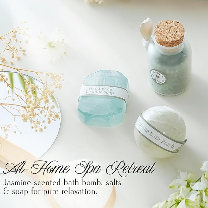 InnoBeta Personalized Gift Baskets for Women who Have Everything, Unique Gifts for Her on Birthdays, Christmas, Useful Self Care Package, G