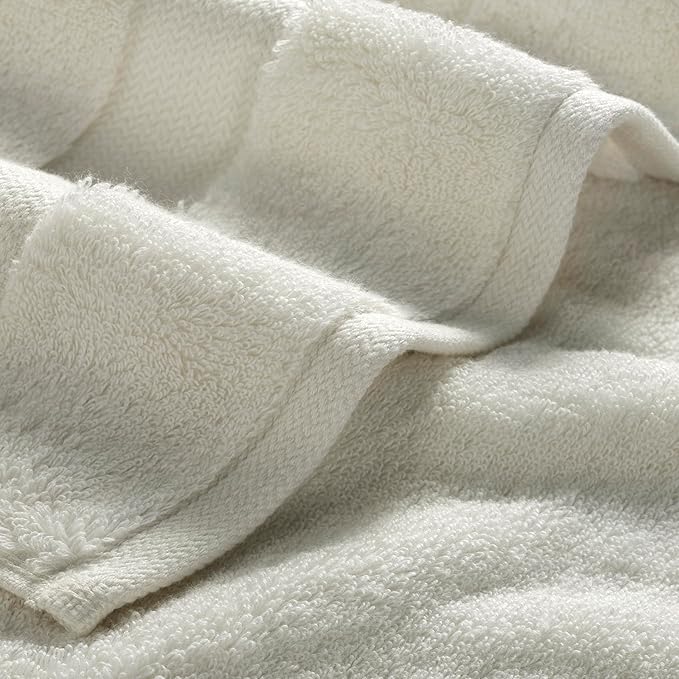 TOWELTIQUE- Organic Cotton Luxury Bath Towels Pack of 4 GOTS & Oeko- TEX Certified | Premium Soft, Absorbent & Quick-Drying Towels for Bathroom, Gym, Spa & Hotel Use – Taupe