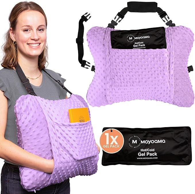 MOYOAMA Hysterectomy Pillow Post Surgery for Hysterectomy Recovery Must Haves- Surgery Pillow for Abdomen, Abdominal and C Section Recovery Supplies, Tummy Tuck and Abdominal Surgery Gifts