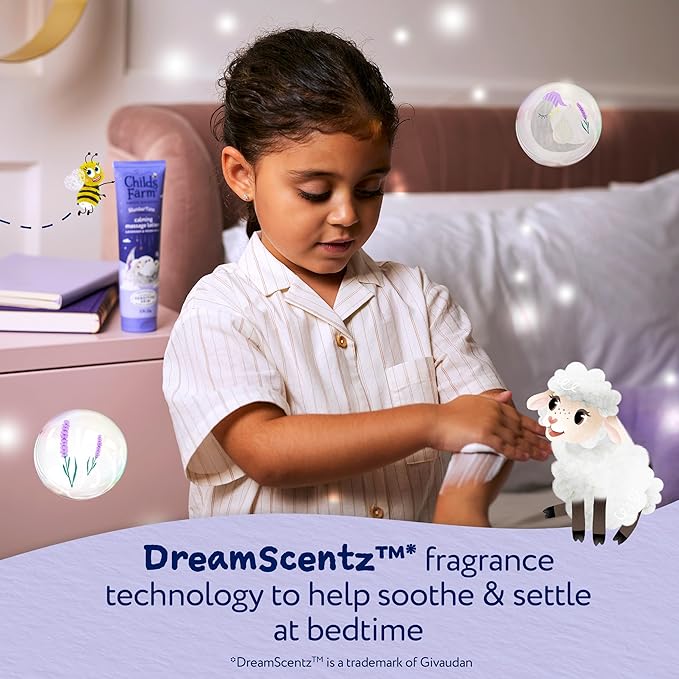 Childs Farm SlumberTime Calming Massage Lotion, Lavender & Moon Milk 150ml US