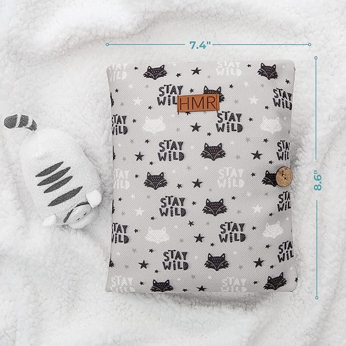 HAMUR Baby Diaper Bag Organizer – Travel-Friendly, Compact & Foldable | Stroller Pouch for Newborn Essentials – Must-Have for Boys & Girls Fox)