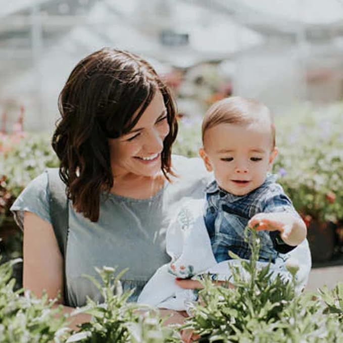 Little Unicorn Premium Cotton Swaddle Baby Blanket | Breathable Fabric | for swaddling, Play, Nursing & More (Prickle Pots)