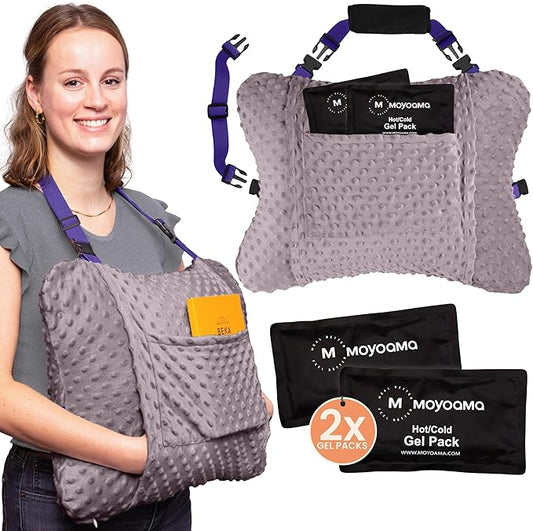 MOYOAMA Hysterectomy Pillow Post Surgery for Hysterectomy Recovery Must Haves- Surgery Pillow for Abdomen, Abdominal and C Section Recovery Supplies, Tummy Tuck and Abdominal Surgery Gifts