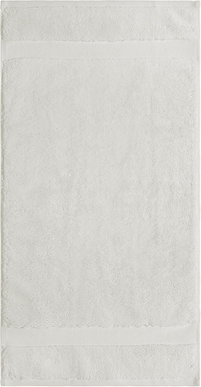 TOWELTIQUE- Organic Cotton Plush Bath Towels Pack of 4 GOTS & Oeko- TEX Certified | Premium Soft, Absorbent & Quick-Drying Towels for Bathroom, Gym, Spa & Hotel Use – Ivory