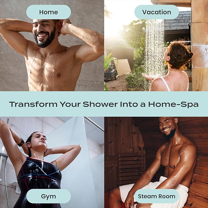 Body Restore Shower Steamers Aromatherapy 15 Pack - Boo Basket Stuffers for Women, Christmas Stocking Stuffers for Men, Birthday Gifts, White Elephant, Relaxation, Self Care - Eucalyptus